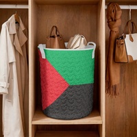 Sac de rangement à cordon personnalisé avec drapeau de la Martinique, imprimé par transfert thermique, en polyester, organisateur domestique pour articles divers