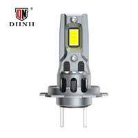 Système d'éclairage automobile ODM d'usine 8000Lm 6000K, phares LED Foco Turboes H4 H7, lampes LED pour voitures, Lampadas Faros
