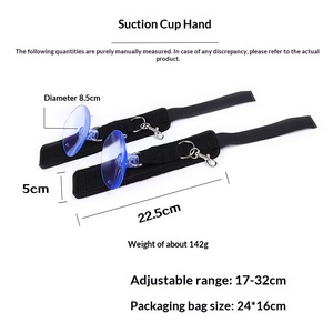 Juguetes sexuales al por mayor para adultos: ventosas, esposas, grilletes para pies, dispositivos de sujeción, juguetes sexuales de bondage para parejas en el baño. - Product Image 3