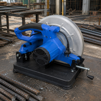 Scie à découper le métal 3000W 255mm, machine à couper l'acier pour barres d'armature, tuyaux, profilés en angle, chantier de construction, directement de l'usine