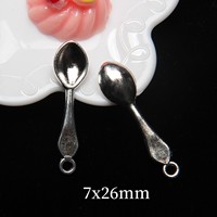 Miaobei simulation mini vaisselle alliage fourchette cuillère miniature nourriture jouer ensemble Kerr poupée accessoires jouet