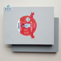 Panneaux de protection murale en PVC haute densité pour hôpitaux, cuisines et salles de bain, antibactériens, installation intérieure