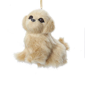 Figurines d'animaux artificielles personnalisées, <span class=keywords><strong>mini</strong></span>-jouets de Noël, ensemble de jouets pour animaux de compagnie, modèle de chiot en fourrure, peluche, ornements de <span class=keywords><strong>chien</strong></span>, décoration de la maison - Product Image 6