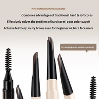 Crayon à sourcils Blade, imperméable, anti-bavures, authentique, pour débutants, offre une couleur riche, des sourcils d'apparence naturelle, longue tenue