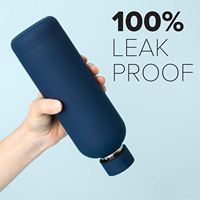 Noël personnalisé écologique 2024 flacons sous vide isolés à double paroi thermos bouteille d'eau pour camping en plein air cadeau de transport facile