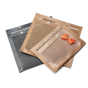 Sac en maille réutilisable antiadhésif résistant à la chaleur pour <span class=keywords><strong>barbecue</strong></span> <span class=keywords><strong>barbecue</strong></span> de qualité alimentaire - Product Image 4