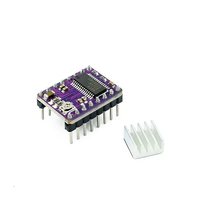 Module de commande de moteur pas à pas A4988 DRV8825, 16/32 micro pas avec dissipateur thermique pour imprimante 3D CNC Reprap Arduino