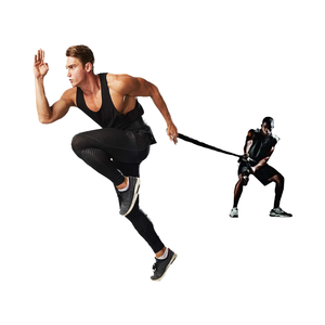 Sunsign Resistance Running Bungee Band Set - Sprint Training, Agility Cord, Lateral Movement Fitness Band - View #12