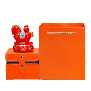 Ruijie Chinese Style Horse <b>Mascot</b> Red Lucky Horse For New Year Gift Decorations - Product Image 5