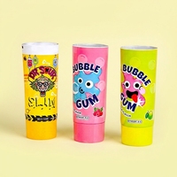 Tubes de chewing-gum en aluminium-plastique durables à marque privée, diamètre 12,7-35 mm, bouchon à vis, logo personnalisé, impression UV, emballage 9 ml