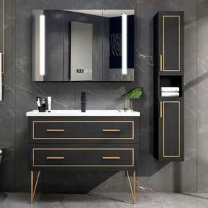 New Arrival Bathroom Furniture Bathroom Cabinet with <b>Mirror</b> Wall Mounted Mirrored Bathroom <b>Vanity</b> Cabinets - Product Image 2
