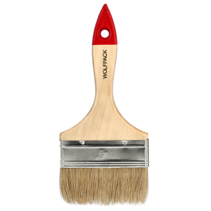 Spazzola bianca a doppia setola Brico n. 30 (Larghezza setole 101 mm.) 4") - Product Image 1