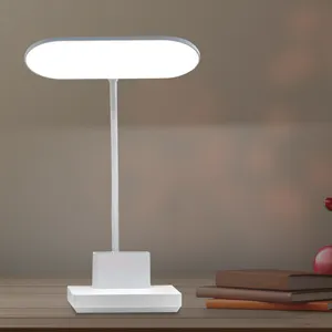 Rechargeable Built-in Battery LED Desk Lamp Reading Bedroom Light Touch Dimmable Modern Bedside Study Table Lamp