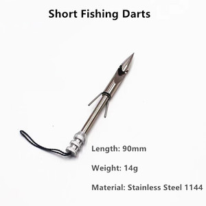 Flèche triangulaire en acier inoxydable, 90/140mm, pour pêche, catapulte, fléchette, pour tir - Product Image 2