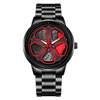 Fenyi, venta al por mayor, diseño único de moda, elemento de rueda de coche deportivo fresco de alta calidad, hora de cambiar la marea, reloj deportivo para hombres