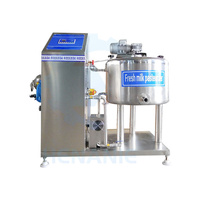 Homogénéisateur de lait et pasteurisateur de lait pour fromage, fabrication commerciale en Turquie, équipement en vente