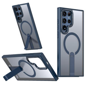 เคสโทรศัพท์มือถือซัมซุง แบบแม่เหล็ก ป้องกันการกระแทก ครอบคลุมเต็มรูปแบบ ผิวด้าน ทำจากวัสดุ TPU อะคริลิก แม่เหล็ก ดีไซน์เรียบง่าย - Product Image 4