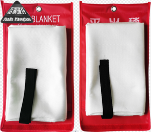 Couverture anti-incendie 1m X 1m pour arrêter les petits incendies en quelques secondes 100% <span class=keywords><strong>tissu</strong></span> en fibre de verre usage domestique - Product Image 4