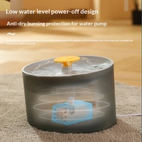 Fontaine à eau automatique pour chats et chiens avec filtration silencieuse à circulation continue, distributeur d'eau pour animaux de compagnie, sans matériaux nocifs