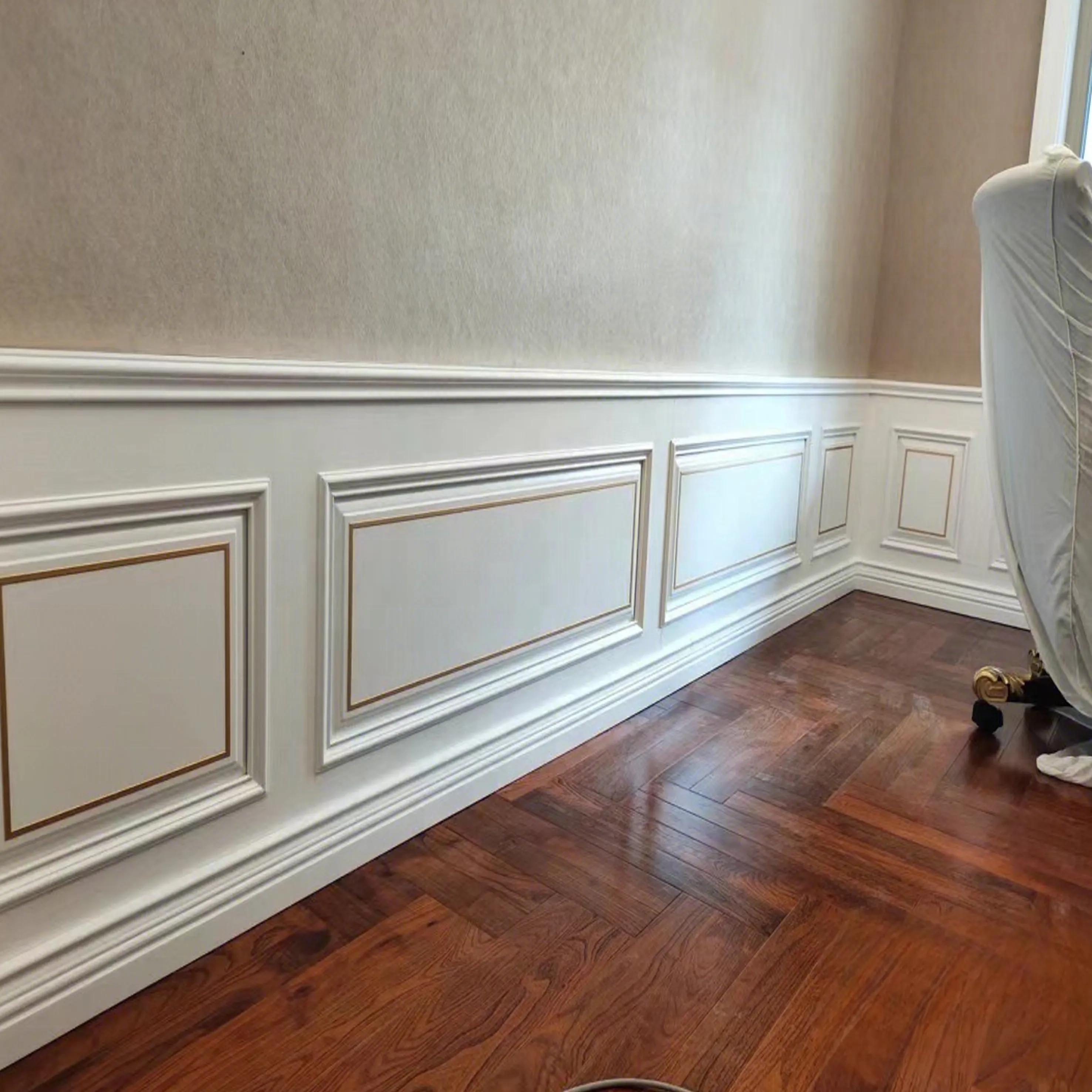 Untuk dekorasi langit-langit dekoratif mahkota cetakan dekorasi dinding skirting lantai skirting baseboard