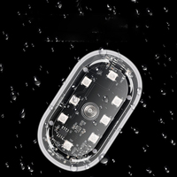 Lampu Ambient Mobil KEBOSIED, Lampu Interior Mobil Warna-warni, Lampu LED Bagasi Mobil