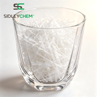 Fibres de polypropylène haute résistance PPCF pour mortier de construction anti-fissuration, longueur disponible de 3 à 12 mm