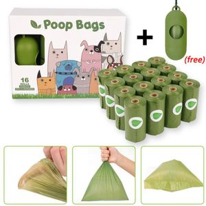 Eco-friendly Biodegradable <b>Compostable</b> Dog Poop <b>Bag</b> Disposable Waste <b>Bags</b> - Product Image 2