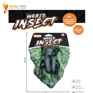 2025 New More fun Solid PVC High Simulation Insect Model Plastic Animal Toys Bee Butterfly Dragonfly Ladybug Spider Stag <strong>Beatle</strong> - Product Image 4