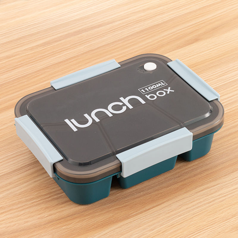 Bleu 1,2 L (4 compartiments) : 222*171*62 mm