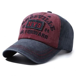 Nouvelle Casquette de Baseball Sportive 6 Panneaux en Coton Lavé 2026, Visière en Jean Toutes Saisons, Réglable, Unisexe, Boucle Métallique, Protection Solaire - Product Image 2
