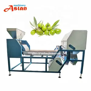 factory supply CE certificate olive size grading machine/ olive optical sorter/ olive pitting machine