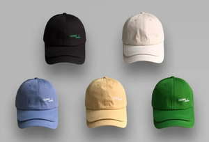 Mũ Bóng Chày Đôi Màu Xanh Lá Cây Và Trắng Tùy Chỉnh - Product Image 4