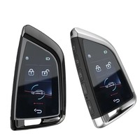 Intelligence universelle B-MW clé intelligente écran tactile voiture télécommande clé vierge pour démarrer/arrêter les voitures