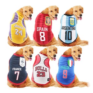 Vêtements d'été pour animaux de compagnie, T-shirt spécial pour grand garçon et chien, vêtements pour chiot, XS-6XL - Product Image 1