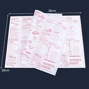 Papier d'emballage alimentaire jetable personnalisé en gros, résistant à la graisse, pour sandwichs, vente chaude, papier à hamburger, enduit de PE - Product Image 3