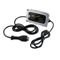 Chargeur de batterie lithium-ion 600W pour véhicules électriques, boîtier en alliage d'aluminium industriel DL600, étanche IP67, 48V/58.8V 10A