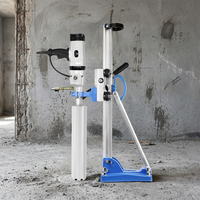Machine de forage diamantée DD22H Brick Max 220 mm avec support pour béton armé, briques, pierres et installation de tuyaux