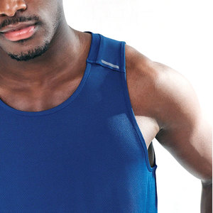 Custom <b>Men's</b> <b>Gym</b> Training Tank Top <b>Vest</b> Fitness Tank Top Workout 100% Polyester Breathable <b>men</b> Training <b>Vest</b> - Product Image 3