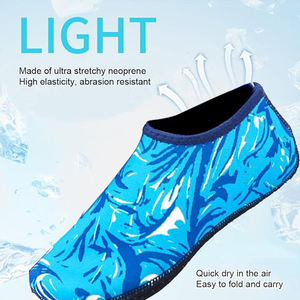 AU أحدث تصميم أحذية الشاطئ من البوليستر + سبانديكس أحذية المياه الجوارب الرياضية للرجال والنساء أحذية مضادة للانزلاق - Product Image 5