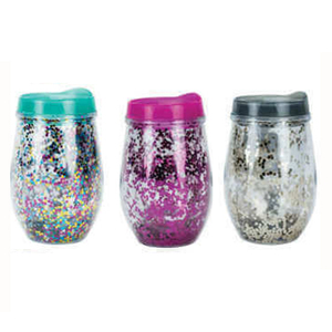 <span class=keywords><strong>DEHP</strong></span>-vasos de plástico con pajita transparente para beber, vasos acrílicos de doble pared, botella de agua de plástico - Product Image 2