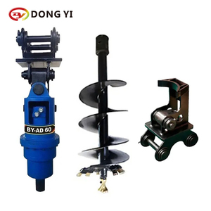 รถขุดดัดแปลงเป็นแท่นขุดเจาะแบบใช้พลังงานไฮดรอลิกสำหรับขุดหลุมปลูกต้นไม้ - Product Image 1