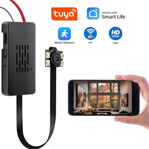 Mini Cámara WiFi con Sensor CMOS HD1080P Premium, Códec H.265, Visión Nocturna y Detección de Movimiento para Visualización Remota - Product Image 1