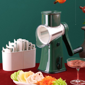Multi-Functional <b>Vegetable</b> Cutter Kitchen <b>Tool</b> New Hand-Cranked PP Plastic Potato Shredder Wave Slicer Grater Manual Operation - Product Image 1