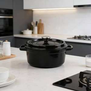 Casserole en <span class=keywords><strong>fonte</strong></span> émaillée antiadhésive multifonctionnelle de style moderne Zunck, casseroles et ensembles de cuisine pour la maison - Product Image 5