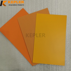 Lámina de Laminado de Alta Presión <span class=keywords><strong>HPL</strong></span> Naranja Mate Sólido de 1830*3660 mm, <span class=keywords><strong>Tablero</strong></span> Compacto <span class=keywords><strong>Fenólico</strong></span> para Revestimiento de Paredes y Puertas - Product Image 3