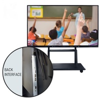 Table numérique MWE en stock aux États-Unis/En Europe, 55/65/75/85 pouces, tableau blanc interactif tactile à 20 points, Android Windows, conférence, éducation