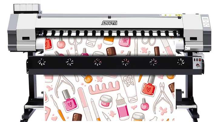 Spring SP1900 8ft Large Format Printer High Speed Eco Solvent Printer ...