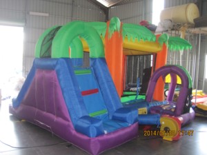 Château gonflable en nylon pour location de fêtes d'enfants - Product Image 4