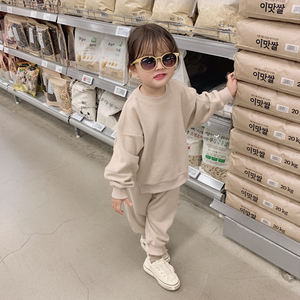 Ropa Infantil al por Mayor, Conjuntos Deportivos de Otoño para Niños, Conjuntos de Ropa Casual para Niñas, Conjuntos Deportivos Unisex para Niños - Product Image 4