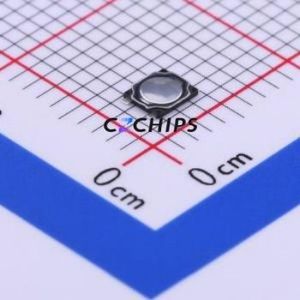 1TS016B-2400-0450-CT Tactile Switch SMD,2.6x3mm Switch Single Pole Single Throw Round Button 2.4N Vertical Mount - Product Image 1